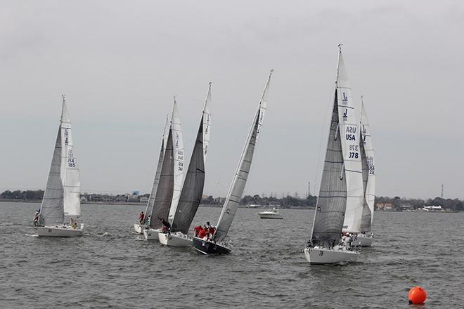 Day 1 of the J/105 Midwinter Championship - J/105 Midwinter Championship © John Lacy