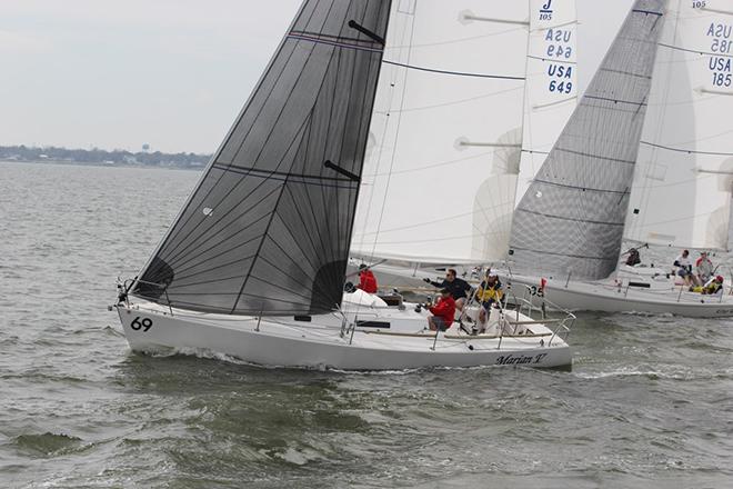 Day 1 of the J/105 Midwinter Championship - J/105 Midwinter Championship © John Lacy