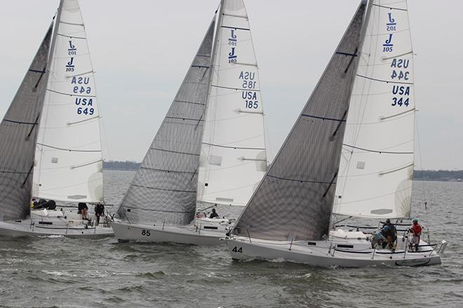 Day 1 of the J/105 Midwinter Championship - J/105 Midwinter Championship © John Lacy