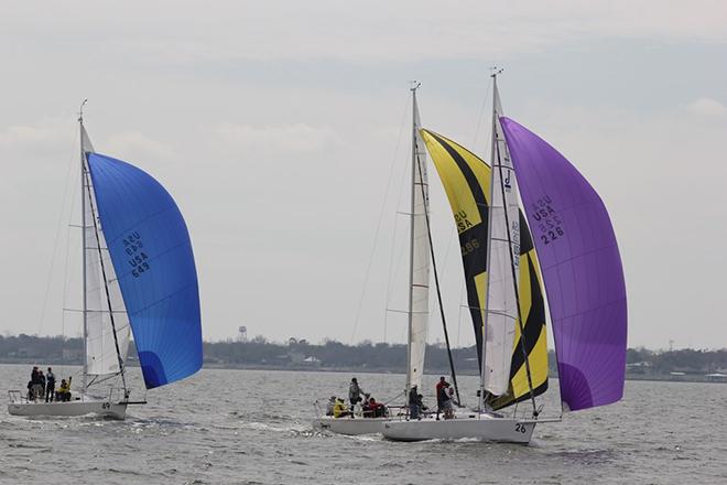 Day 1 of the J/105 Midwinter Championship - J/105 Midwinter Championship © John Lacy