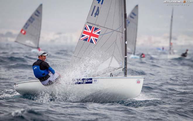 Giles Scott (GBR), Finn - 2014 ISAF Sailing World Cup Mallorca, day 3 © Jesus Renedo / Sofia Mapfre http://www.sailingstock.com