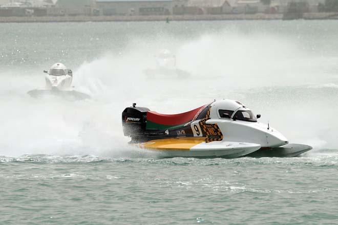 Dmitry Vandyshev Team Belarus at the UIM Nations Cup World Series Grand Prix of Qatar. © Vittorio Ubertone/Idea Marketing