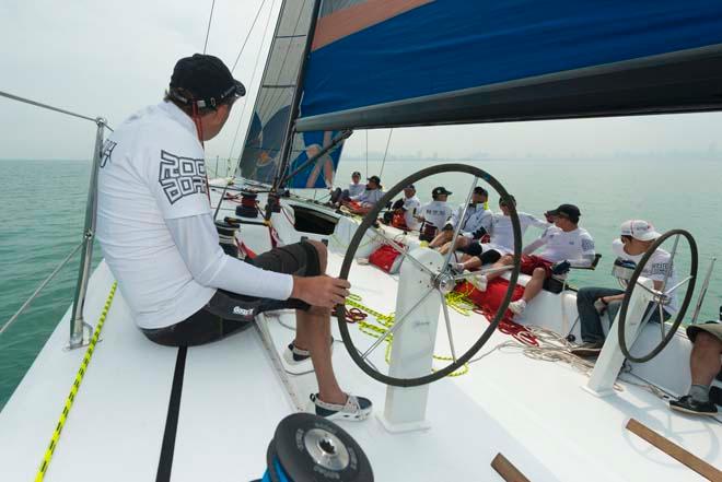 Round Hainan Regatta - Racing day 6 Start Offshore  Haiku - Sanya © Juerg Kaufmann Round Hainan Regatta http://www.go4image.com