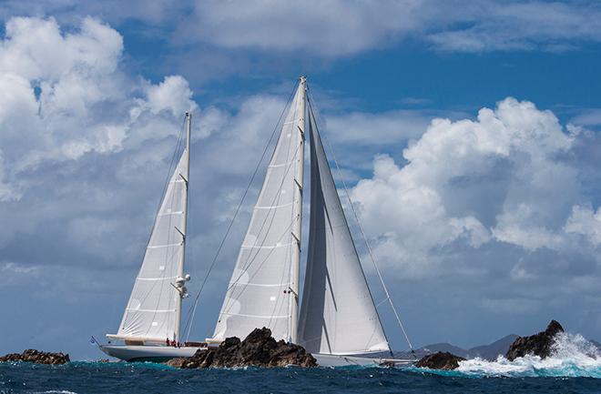 Saint Barth Bucket Race 2014 Day 2 © Carlo Borlenghi http://www.carloborlenghi.com