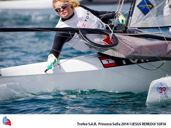 Allan Norregaard and Line Just Emsvang (Nacra 17) - 45th Trofeo Princesa Sofia ©  Trofeo S.A.R. Princesa Sofia / Jesus Renedo http://www.trofeoprincesasofia.org/