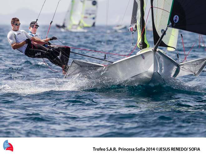 Peter Burling and Blair Tuke (49er) - 45th Trofeo Princesa Sofia ©  Trofeo S.A.R. Princesa Sofia / Jesus Renedo http://www.trofeoprincesasofia.org/