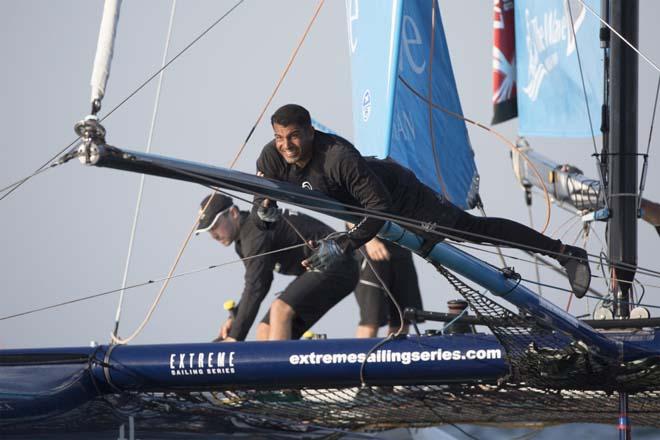 The Extreme Sailing Series 2014. Act 2. Muscat. The Wave, Oman - Nasser Al Mashari © Lloyd Images/Extreme Sailing Series