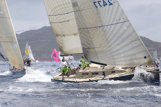  The fleet sets sail for Marigot on Day 2 - 34th St. Maarten Heineken Regatta 2014 © St. Maarten Heineken Regatta http://www.heinekenregatta.com