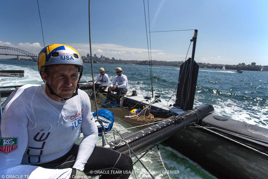 Sydney (AUS) - AC45 Training Oracle Team USA/Team Australia  © Beau Outteridge/Oracle Team USA http://www.oracleteamusamedia.com/