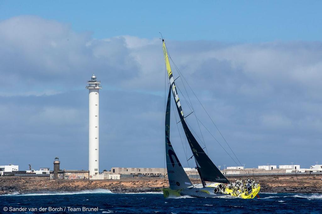 Team Brunel training, 1st of March 2014, Lanzarote, Spain photo copyright  Sander van der Borch / Team Brunel http://www.sandervanderborch.com/ taken at  and featuring the  class