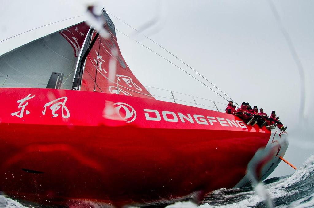 Dongfeng Race Team heads for Auckland, March 2014 photo copyright Dongfeng Race Team taken at  and featuring the  class