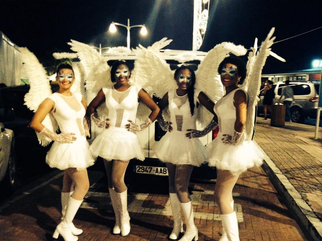 It wouldn't be a Caribbean party without the girls! - 2014 Heineken Regatta photo copyright Mike Evans taken at  and featuring the  class