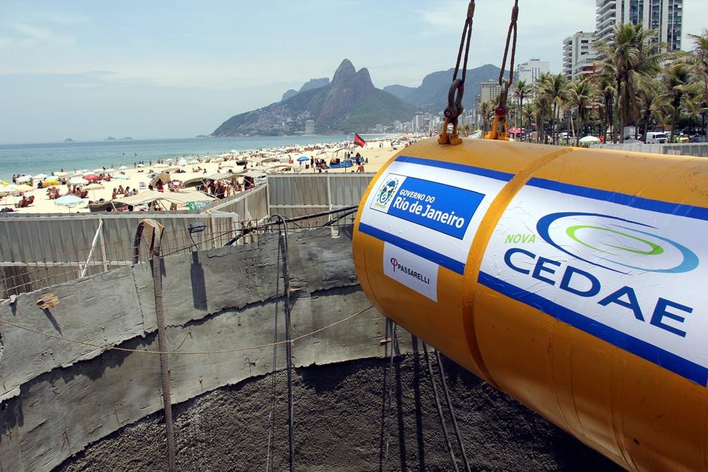 Sewage treated before arriving at Ipanema Beach photo copyright Secretaria de Estado do Ambiente do Rio http://www.rj.gov.br taken at  and featuring the  class