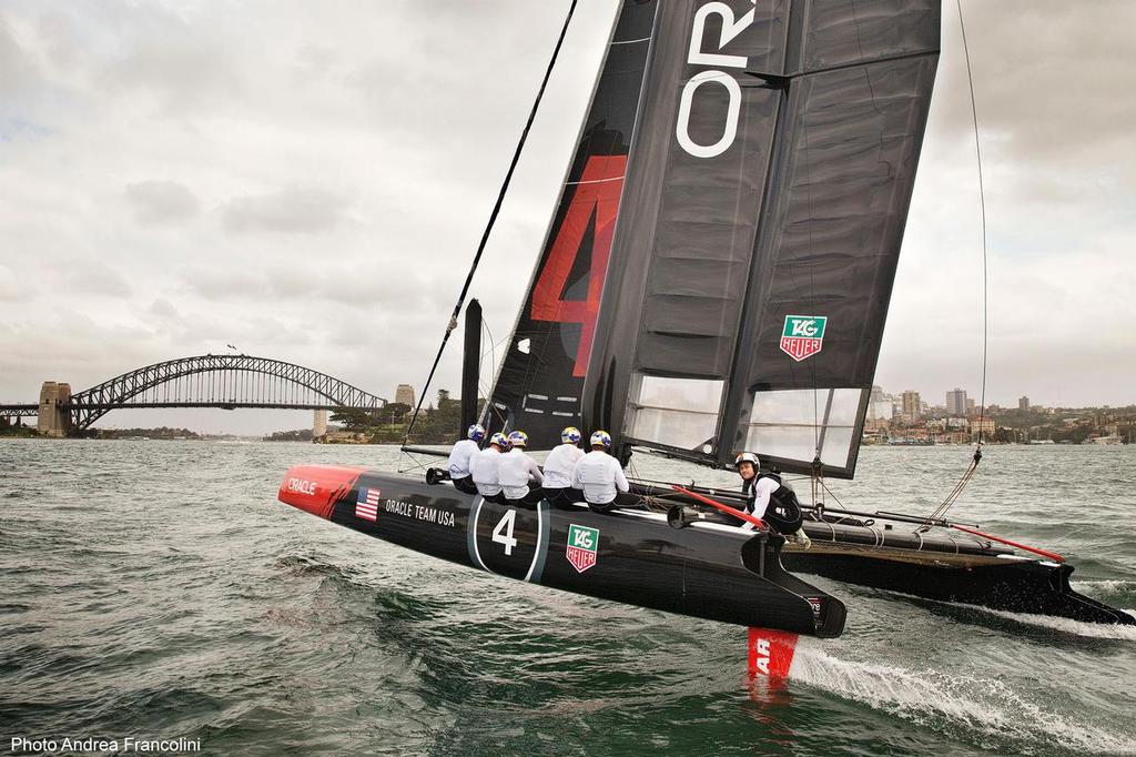 Oracle Team USA  Sydney, Australia<br />
 © Andrea Francolini http://www.afrancolini.com/