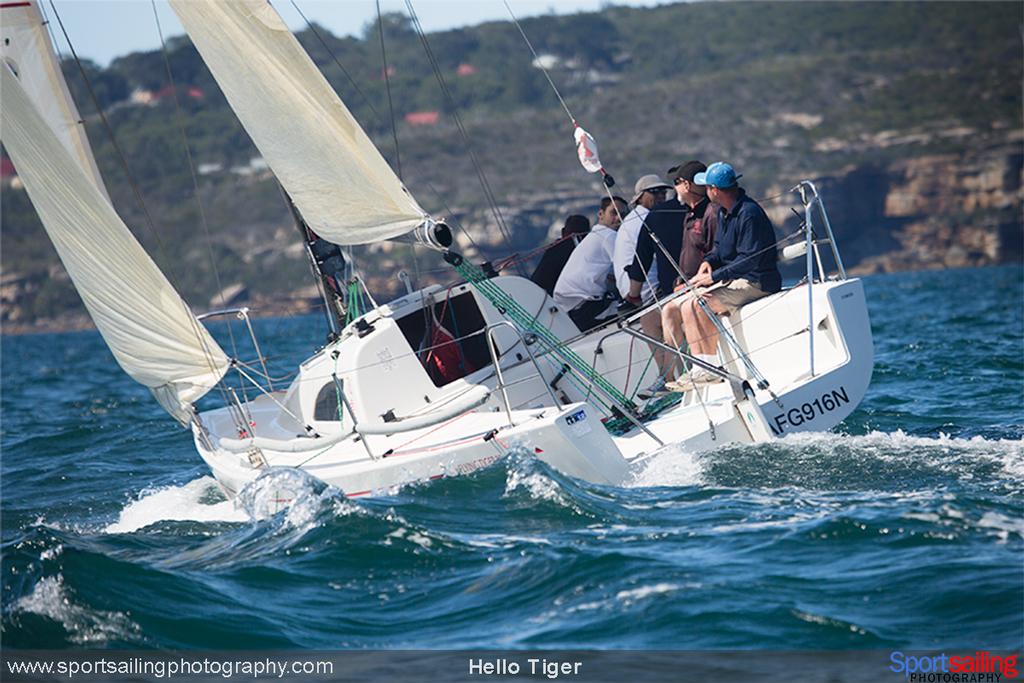 Hello Tiger - 2014 HH Sydney Harbour Regatta photo copyright Beth Morley - Sport Sailing Photography http://www.sportsailingphotography.com taken at  and featuring the  class