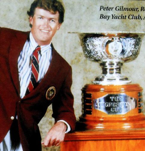 Australia’s Peter Gilmour won his Crimson Blazer in 1988  - 2014 Congressional Cup © Rich Roberts