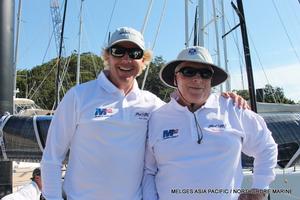 Sam and Kim Williams Rock and Roll - 2014 Melges 32 Australian Championships photo copyright Melges Asia Pacific taken at  and featuring the  class