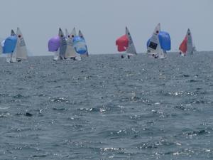 Sun and 10 knots SW in Pattaya, Thailand. - Fireball Pre-Worlds, Pattaya, Thailand photo copyright Fireball International taken at  and featuring the  class