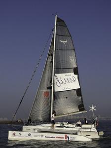 1 - Hilary Lister and Nashwa Al Kindi - begin historic trans-ocean voyage photo copyright Oman Sail taken at  and featuring the  class