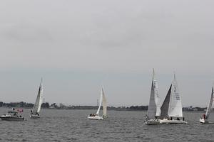 Terry McLaughlin extends lead  - J/105 Midwinter Championship 2014 photo copyright John Lacy taken at  and featuring the  class