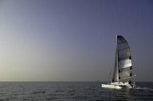 3 - Hilary Lister and Nashwa Al Kindi - begin historic trans-ocean voyage photo copyright Oman Sail taken at  and featuring the  class