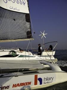 4 - Hilary Lister and Nashwa Al Kindi - begin historic trans-ocean voyage photo copyright Oman Sail taken at  and featuring the  class