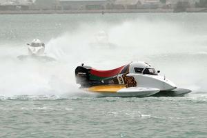 Dmitry Vandyshev Team Belarus at the UIM Nations Cup World Series Grand Prix of Qatar. photo copyright Vittorio Ubertone/Idea Marketing taken at  and featuring the  class