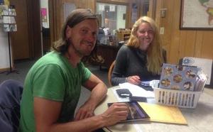 Bull crew still smiling - Niklas Carlberg and Karin Wiger photo copyright  SW taken at  and featuring the  class