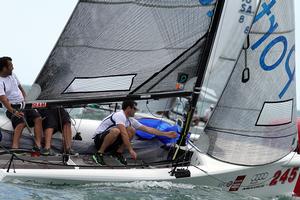 Cesar Gomez Neto, Portobello - 2014 Bacardi Miami Sailing Week photo copyright JOY /IM20CA http://melges20.com/ taken at  and featuring the  class