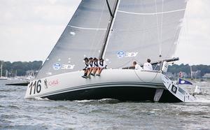 Icarus Racing at the start of last year’s race - Ida Lewis Distance Race photo copyright Meghan Sepe taken at  and featuring the  class