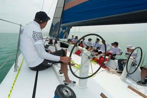 Round Hainan Regatta - Racing day 6 Start Offshore  Haiku - Sanya photo copyright Juerg Kaufmann Round Hainan Regatta http://www.go4image.com taken at  and featuring the  class