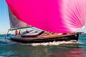 Marc Blees brand new Contest 42cs,Beluga Gaastra, Holland, racing in Performance Cruising - 2014 BVI Spring Regatta and Sailing Festival photo copyright Louay Habib/BVI Spring Regatta & Sailing Festival taken at  and featuring the  class