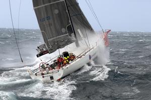 Southern Excellence II during the 2013 Sydney to Hobart.  -  Mount Gay 40th Gosford to Lord Howe Island Yacht Race 2014 photo copyright Ian Mainsbridge www.all2easy.com taken at  and featuring the  class