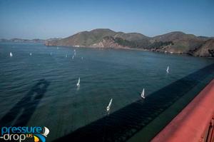 In the shadow of the Golden Gate Bridge - Doublehanded Farallones race 214 - photo © Erik Simonson/ pressure-drop.us http://www.pressure-drop.us