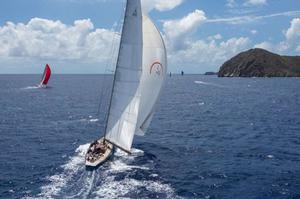 Loro Piana Caribbean Superyacht Regatta & Rendezvous 2014 - Day 2 - Loro Piana Caribbean Superyacht Regatta and Rendezvous 2014 photo copyright Jeff Brown / Superyacht Media taken at  and featuring the  class
