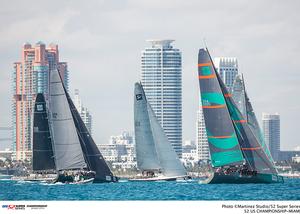 Quantum Racing’s double delight in Miami heat - 2014 US 52 Super Series photo copyright Martinez Studio/52 Super Series taken at  and featuring the  class