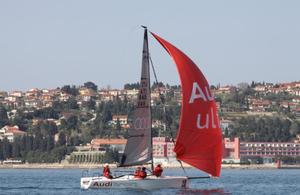 Audi ITA 840 - Melges 24 Slovenian National Championship 2014 photo copyright International Melges 24 Class Association http://www.melges24.com/ taken at  and featuring the  class