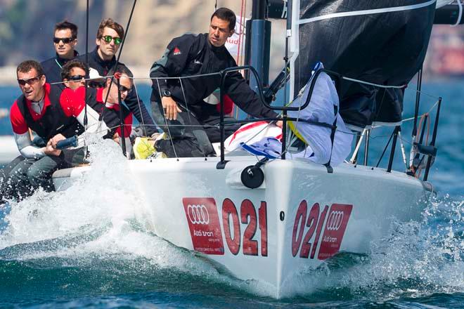 Melges 32 Sailing Series Napoli 2014 - Day 1 © Stefano Gattini/ Studio Borlenghi http://www.carloborlenghi.com