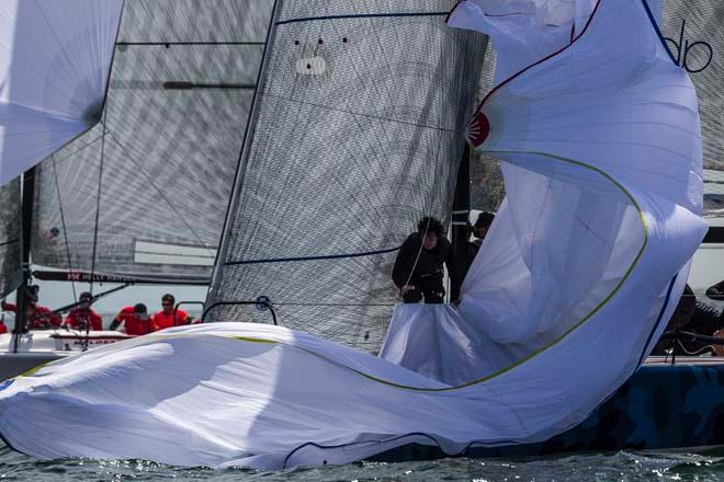 Melges 32 Sailing Series Napoli 2014 - Day 1 © Stefano Gattini/ Studio Borlenghi http://www.carloborlenghi.com