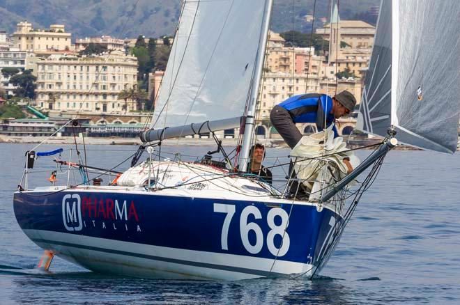 Fleet start - 2014 Mini 6.50 GP ©  Luca Butto / Studio Borlenghi