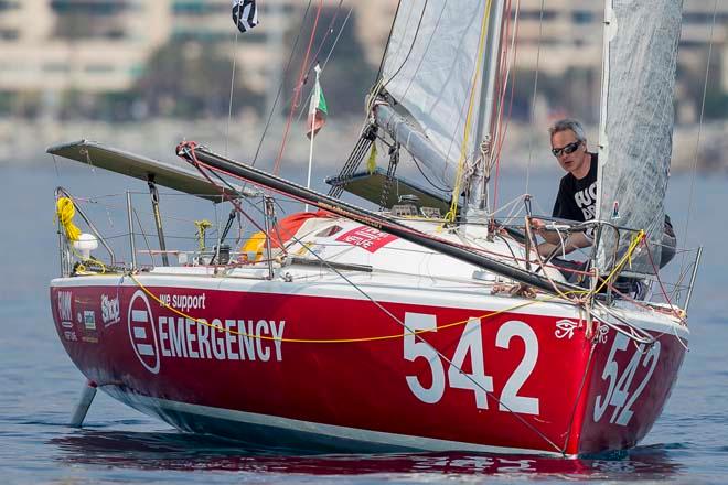 Fleet start - 2014 Mini 6.50 GP ©  Luca Butto / Studio Borlenghi