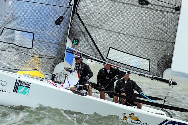 Travis Weisleder, Lucky Dog/Gill Race Team © JOY-International Audi Melges 20 Class Association