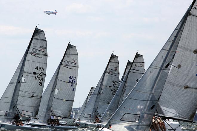 Audi Melges 20 start to Race Three © JOY-International Audi Melges 20 Class Association