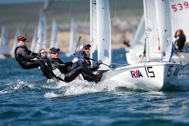 RYA Youth National Championships 2014 - Day 1 ©  Paul Wyeth / RYA http://www.rya.org.uk