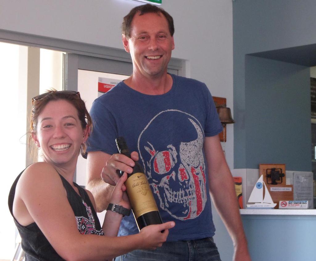 3rd place Quick Spoon’s Ashleigh Emery with Duncan Groome © SA Cherubs