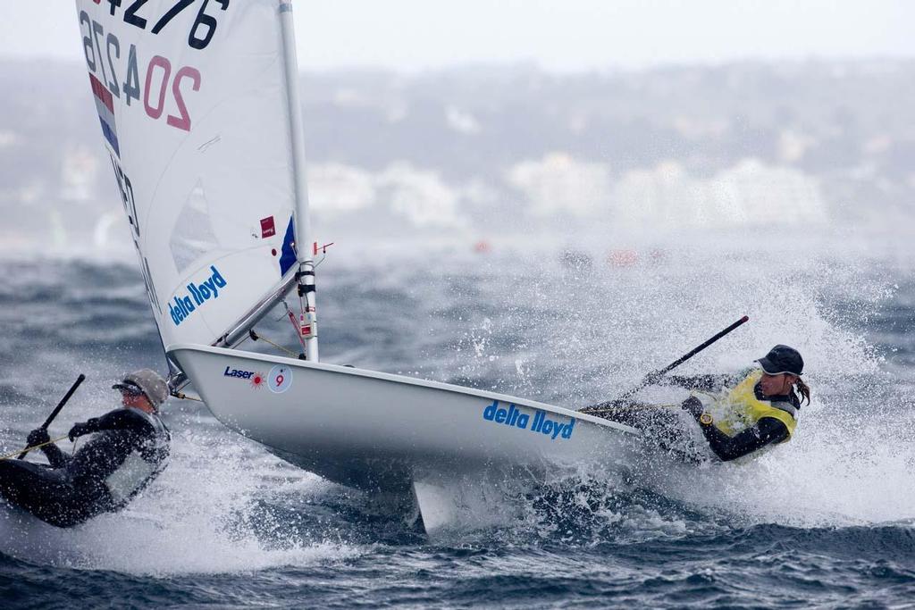 2014 ISAF Sailing World Cup Mallorca, day 4 - Laser Radial photo copyright Ocean Images taken at  and featuring the  class