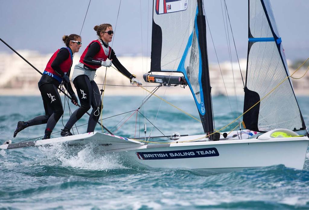 2014 ISAF Sailing World Cup Mallorca, day 5 photo copyright Ocean Images taken at  and featuring the  class