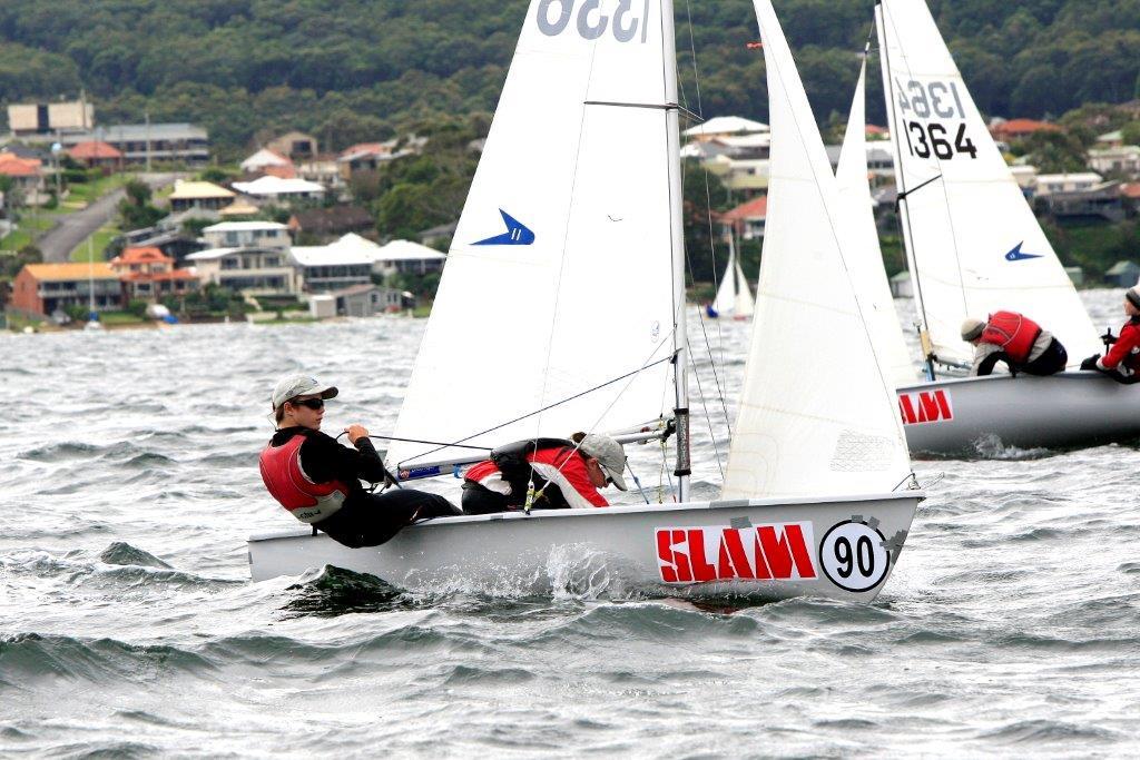 Stephen Hancock F11 on his way to second place in Race 1 photo copyright Chris Munro - Red Hot Shotz Spors Photography https://www.flickr.com/people/redhotshotz/ taken at  and featuring the  class
