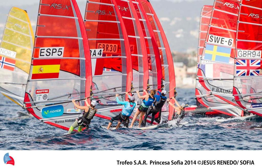 ISAF Sailing World Cup Mallorca - Marina Alabau Neira (ESP-5), RS:X Women photo copyright  Trofeo S.A.R. Princesa Sofia / Jesus Renedo http://www.trofeoprincesasofia.org/ taken at  and featuring the  class