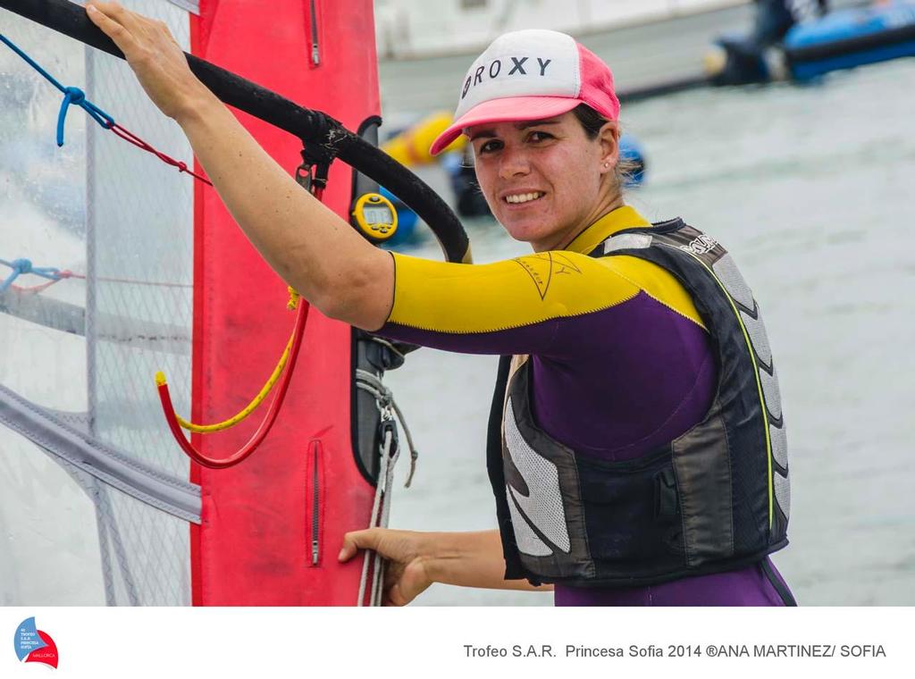 ISAF Sailing World Cup Mallorca - Marina Alabau Neira (ESP), RS:X Women photo copyright  Ana Martinez / Sofia Mapfre http://www.trofeoprincesasofia.org/ taken at  and featuring the  class